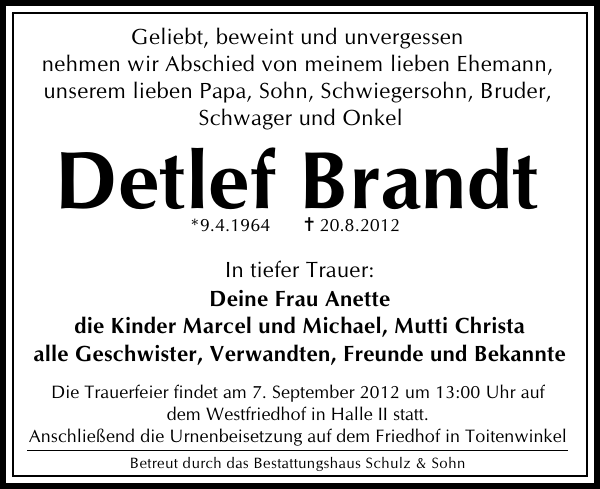 Bild zu Detlef Von Brandt